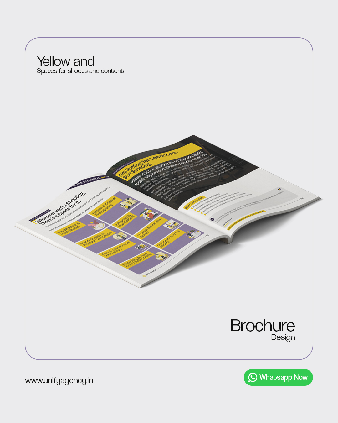 Yellowand — Brochure Design - Yellowand